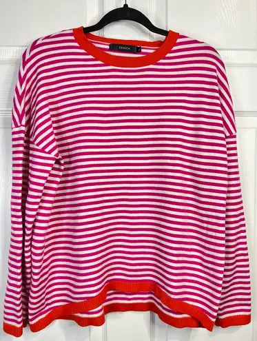 Zesica women’s striped pullover sweater