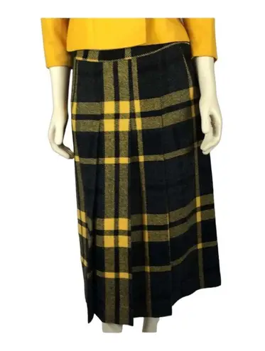 Petite Sophisticate Vintage yellow double breasted blazer size 2