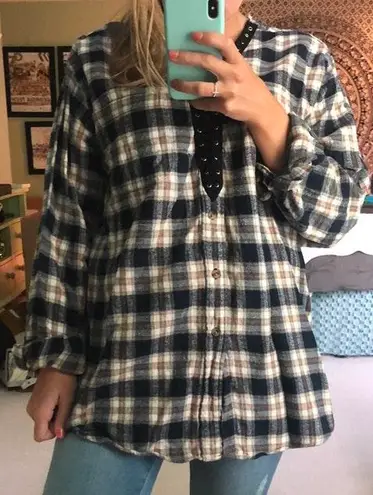 LF Furst Of A Kind Lace Up Flannel