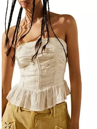 Free People fun in the sun strapless top nwot