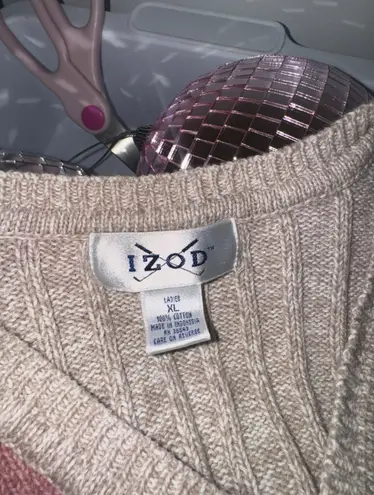 IZOD Vintage Multicolored Argyle Sweater