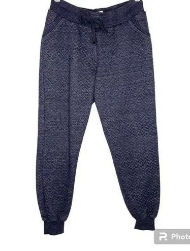 Marine layer Blue Pants Corbet Quilted Jogger Casual Athleisure Size Medium