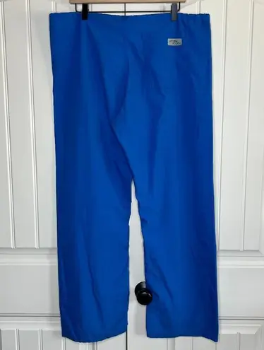 Urbane Scrubs Women's Royal Blue Medical Surgical Bottoms Size Small Tall