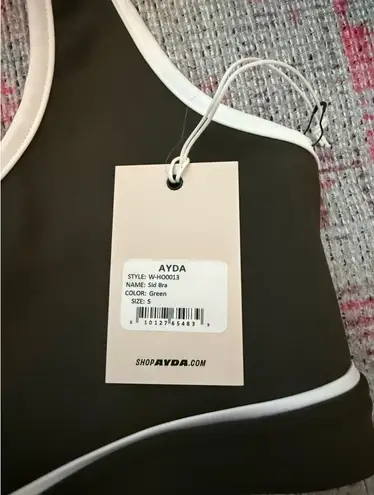 Ayda Sports Bra and Leggings Set Green - Image 6