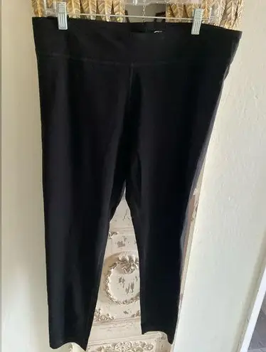 Athletic Works  Black Leggings Size L NWT