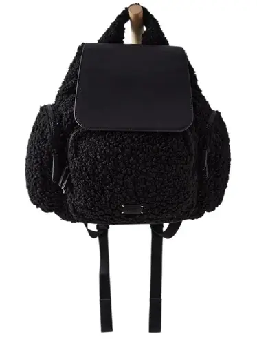 Caraa x Free People Sherpa Small Cirrus Backpack in black
