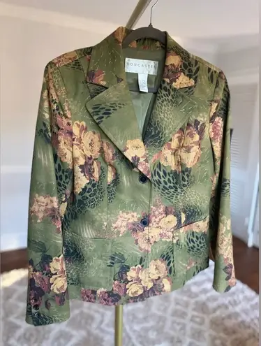 Doncaster Vintage Garden Party Floralcore Jacket Scandi Old Money 100% cotton