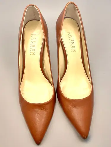 Ralph Lauren Pointed Toe Pumps- Adena High -Heel