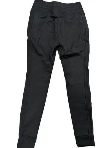 Halara Softlyzero Plush High Waisted Drawstring Full Length Joggers Black XS P