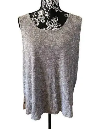 Cj Banks Wide Strap Sweater Tank Top Formal Career Workwear Tan Size XL