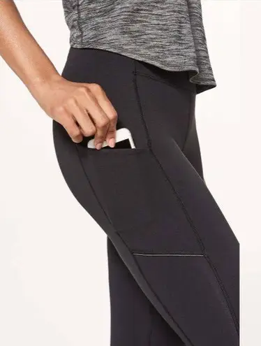 Lululemon Black Speed Up Tight 28” Full-on Luxtreme Leggings