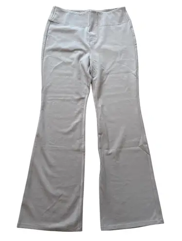 Halara High Waisted Flare Leggings Yoga Pants Women Size Large Grey Athletic NWT