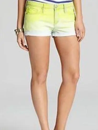 Juicy Couture COPY - Juicy Jeans Couture Dip Dye Cut Off Shorts