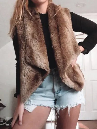 Jack by BB Dakota Faux Fur Vest