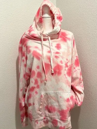 Victoria secret pink tie dye hoodie Size L