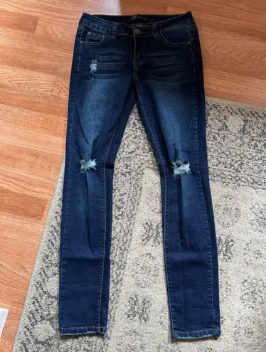 Rock & Royal Size 7 Skinny Jeans Blue