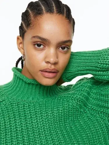 Boxy green knit sweater, Green, Size large - $15 (50% Off Boxy green knit sweater, Green, Size large - $15 (50% Off