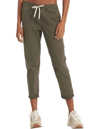 Vuori Vintage Ripstop Pant Dura Terra Cotton Pockets Raw Hem Dark Oregano Small