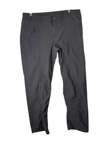 Title Nine Big B Grey Hiking Pants Ripstop Gorpcore Outdoor Camping Womens 12