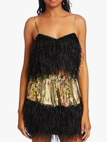 Love Shack Fancy feather skirt