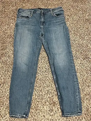 Silver Jeans High Note Skinny Medium Wash Denim Jeans W33/L27