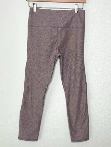 Varley High Rise Cropped Leggings in Oatmeal Heather Size S