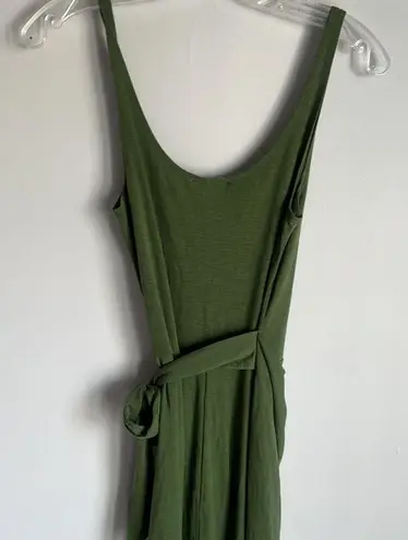 Reformation NEW  Kaila Midi Dress Green