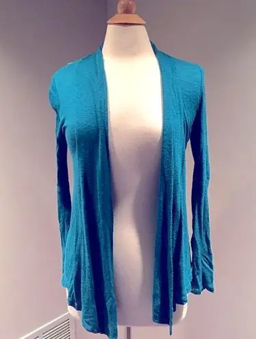 julie's closet Julie’s Closet Teal Open Cardigan