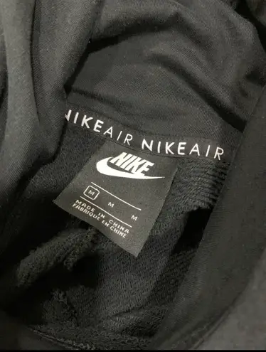 Nike Black  AIR Fleece Pullover Hoodie Sweatshirt ⋆.˚ ᡣ𐭩