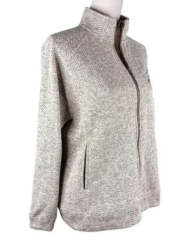 Vintage Wild Wings Collection Zip Jacket Sweatshirt Sweater Hummingbird L Purple Size L