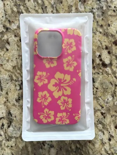 Hibiscus Flower Aloha iPhone 14 Pro Case Multi