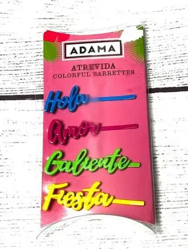 ADAMA Atrevida Colorful Hair Barrettes