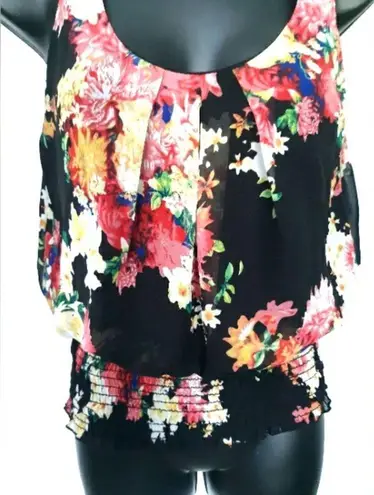 Papaya  floral blouse