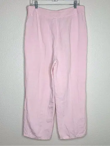 Jones Wear Linen Blend Women’s Size 16 Baby Pink Crop Pants