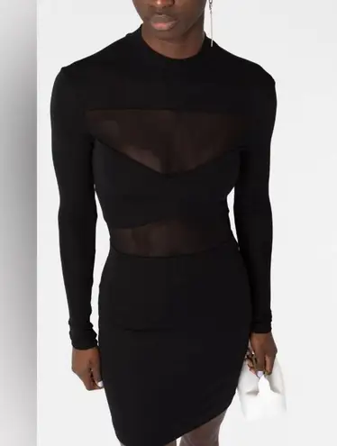 STAUD Mini Falcon long-sleeve dress, Size Large, Brand new, $350