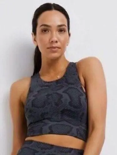 Anthropologie  Allfenix Black Oversized Sports Bra Women's Xtra-Small