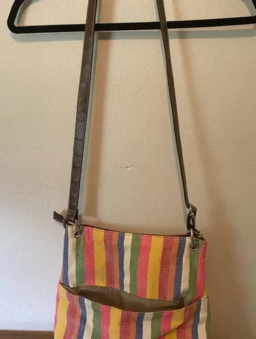 Relic Colorful Striped Crossbody Bag