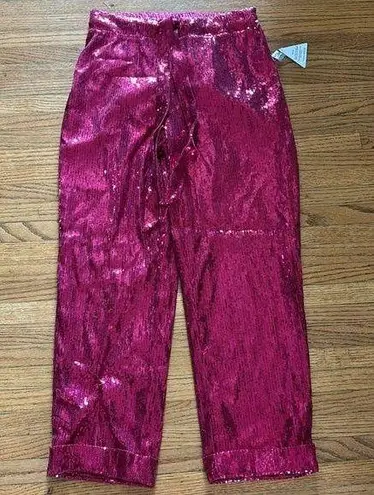 Nadine merabi sequin pink pants - Image 1