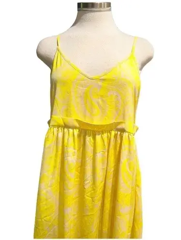 FRNCH Paris Maxi Dress Yellow Size S
