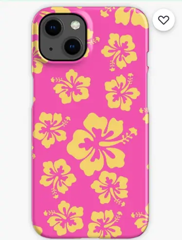 Hibiscus Flower Aloha iPhone 14 Pro Case Multi