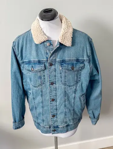 Treasure & Bond Sherpa Denim Jacket