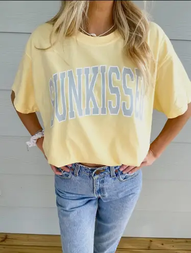 Comfort Colors Sunkissed Coconut Light Yellow T-shirt 