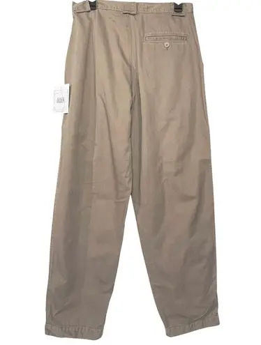 NWT MARITHÉ GIRBAUD FRANCOIS Vintage Deadstock Bellows Pocket Pant 29 Tan