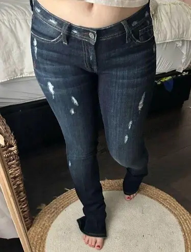 Genetic Denim Women’s 27 Dark Wash Boot Cut Jeans Y2K