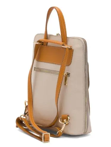 Divina Firenze Flat Leather Backpack