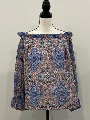 Belle Sky Belle + Sky Off Shoulder Blouse