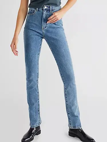 We Wore What x Free People Stacked Skinny Super High Rise Stretch Size 25