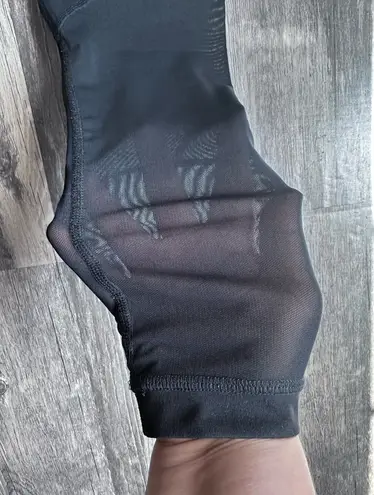 prAna Transform Full Length Black Leggings SZ 6/8 Cotton Leggings