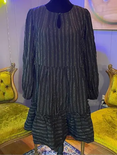 Ro & De Anthropologie Pippa Tiered Tunic Dress Size Medium