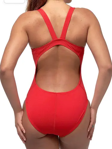 One Piece Guard Swimsuit Wide Strap w/Shelf Bra